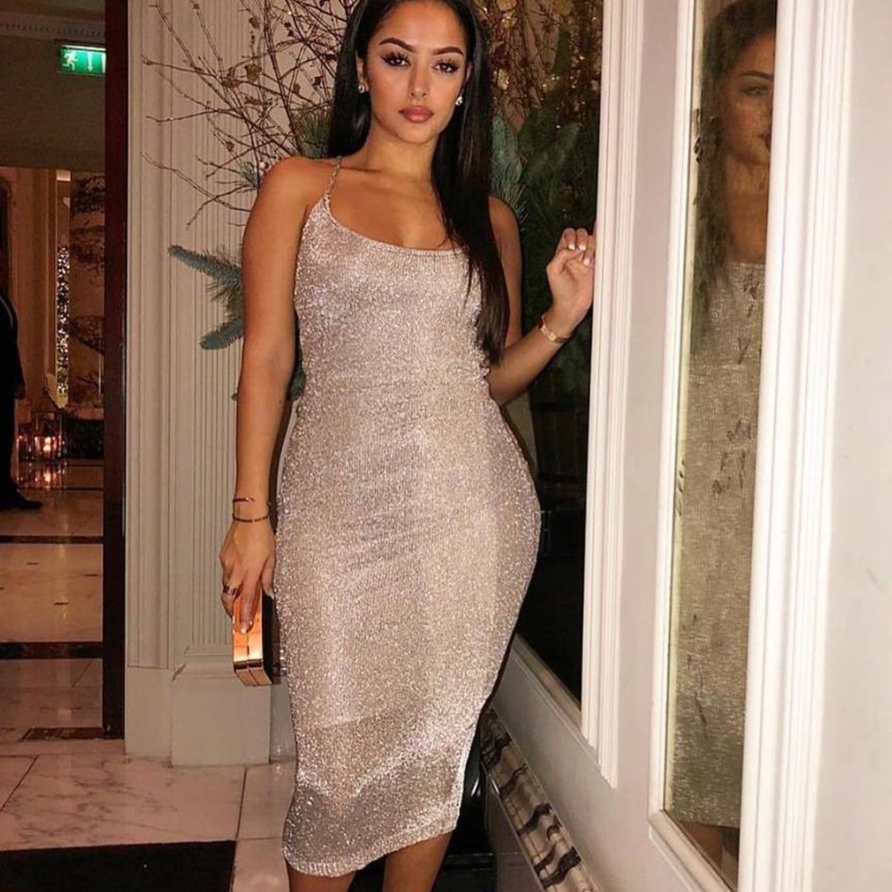 Fashionnova Midi cami dress
